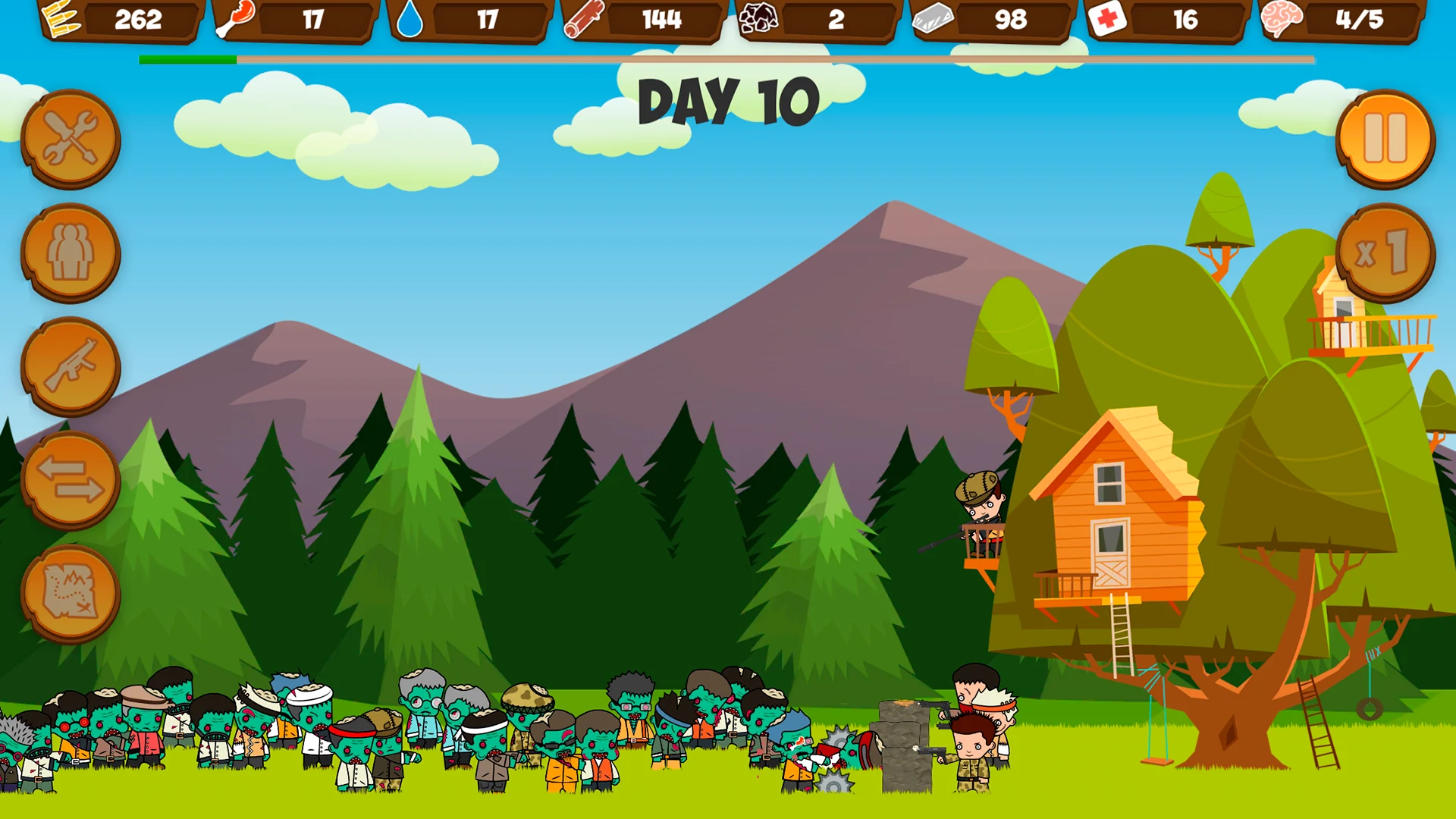 Zombie Forest HD: Survival screenshot