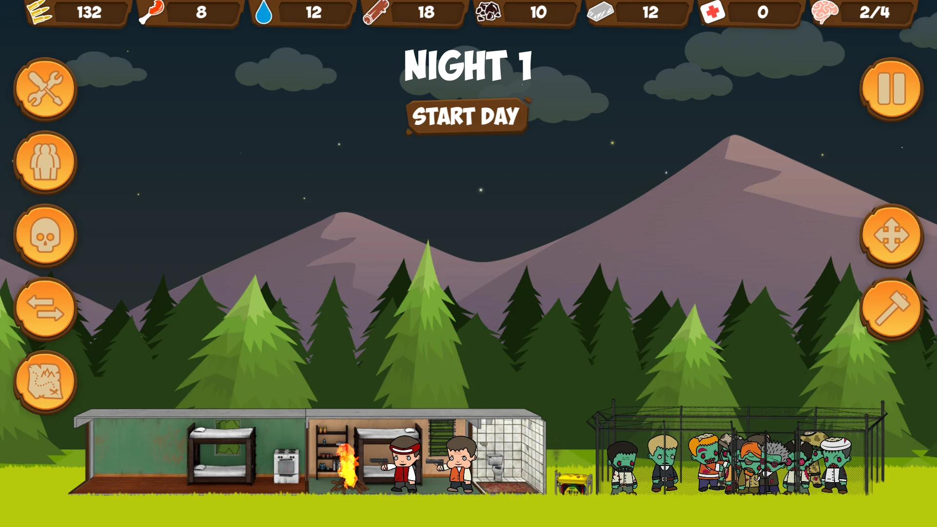 Zombie Forest HD: Survival screenshot